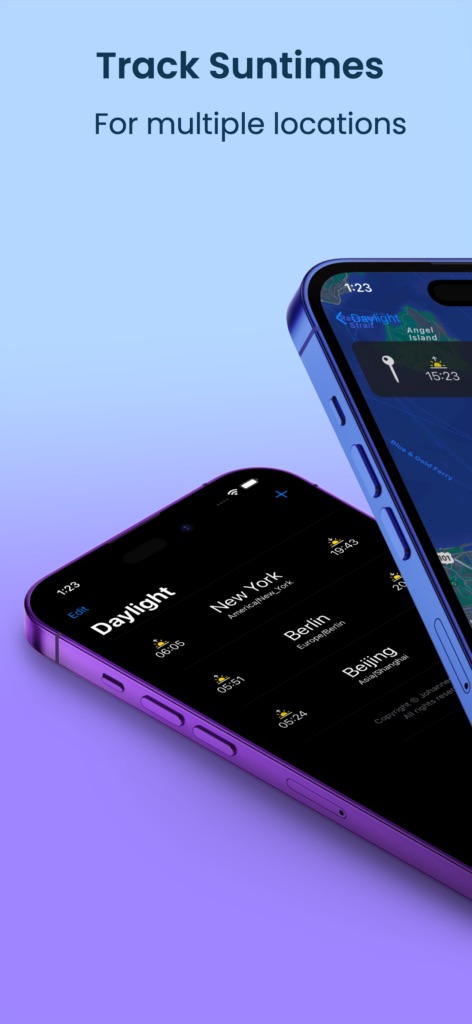 Screenshot der App Daylight